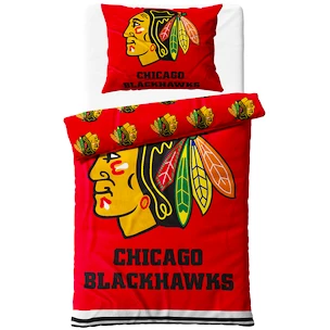 Literie Official Merchandise  NHL Chicago Blackhawks 140x200/70x90 cm