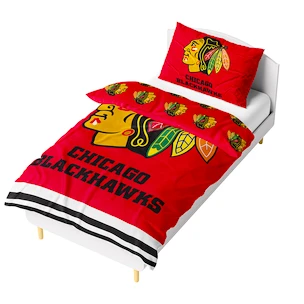 Literie Official Merchandise  NHL Chicago Blackhawks 140x200/70x90 cm