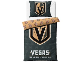 Literie Official Merchandise NHL Vegas Golden Knights Shields 140x200/70x90