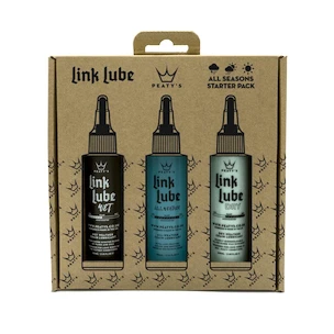 Lubrifiant pour chaîne PEATY'S  All seasons starter pack (pgp-asl-4)