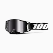 Lunettes de ski alpin 100%  Armega Goggle Black - Silver Flash Mirror Lens