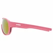 Lunettes de soleil Uvex  Sportstyle 512 Pink Mat/Mirror Red (Cat. 3)