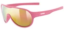 Lunettes de soleil Uvex  Sportstyle 512 Pink Mat/Mirror Red (Cat. 3)