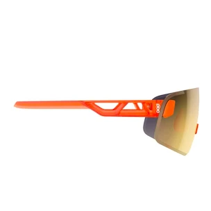 Lunettes de sport POC  Elicit Toric Fluo. Orange Translucent/Clarity Road/Partly Sunny Gold ONE