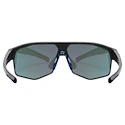 Lunettes de sport Uvex  Axos Set Black Matt/Mir.Blue (S5330812416)