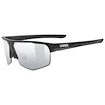 Lunettes de sport Uvex  Axos Set Black Matt/Mir.Silver (S5330812216)