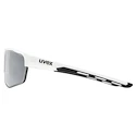 Lunettes de sport Uvex  Axos Set White Matt/Mir.Silver (S5330818816)