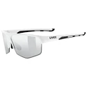 Lunettes de sport Uvex  Axos Set White Matt/Mir.Silver (S5330818816)