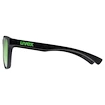 Lunettes de sport Uvex  Esntl Spirit Black Matt/Mir. Green (S5330622216)