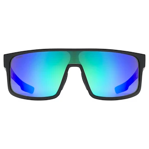 Lunettes de sport Uvex  Lgl 51 Black Mat/Mir.Green (S5330252215)