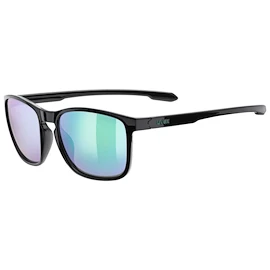 Lunettes de sport Uvex Lgl 52 Black / Mir.Green (S5330782215)