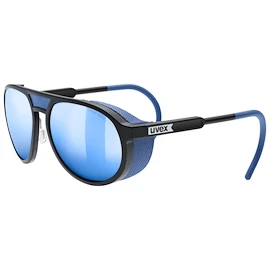 Lunettes de sport Uvex Mtn Classic Cv Black Matt/Mir.Blue (S5330342289)