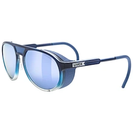Lunettes de sport Uvex Mtn Classic P Blue Matt Fa/Mir.Blue (S5330354440)