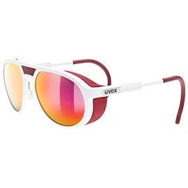 Lunettes de sport Uvex Mtn Classic P White Matt/Mir.Red (S5330358830)