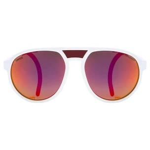 Lunettes de sport Uvex  Mtn Classic P White Matt/Mir.Red (S5330358830)
