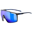 Lunettes de sport Uvex  Mtn Perform Black-Blue M/Mir.Blue (S5330392416)