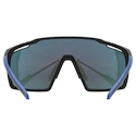 Lunettes de sport Uvex  Mtn Perform Black-Blue M/Mir.Blue (S5330392416)