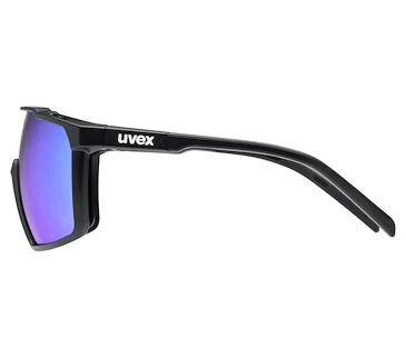 Lunettes de sport Uvex  Mtn Perform S Black Matt/Mir. Blue (S5330572216)