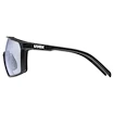 Lunettes de sport Uvex  Mtn Perform S V Black Matt/Ltm. Blu (S5330562203)