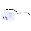 Lunettes de sport Uvex  Mtn Perform S V White Matt/Ltm. Blue (S5330568803)