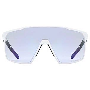 Lunettes de sport Uvex  Mtn Perform S V White Matt/Ltm. Blue (S5330568803)