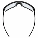 Lunettes de sport Uvex  MTN Perform V Black Mat/LTM.Blue