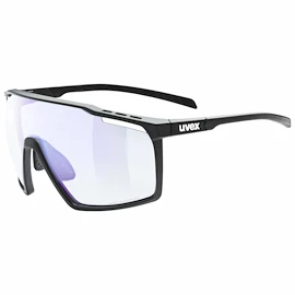 Lunettes de sport Uvex MTN Perform V Black Mat/LTM.Blue
