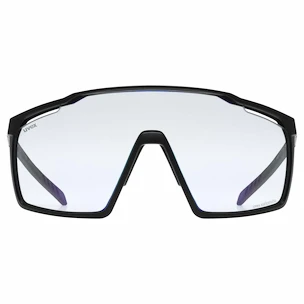 Lunettes de sport Uvex  MTN Perform V Black Mat/LTM.Blue