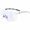 Lunettes de sport Uvex  MTN Perform V White Mat/LTM.Blue