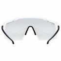 Lunettes de sport Uvex  MTN Perform V White Mat/LTM.Blue