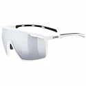 Lunettes de sport Uvex  MTN Perform  White Mat/Mir.Silver