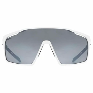 Lunettes de sport Uvex  MTN Perform  White Mat/Mir.Silver