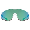 Lunettes de sport Uvex  Pace Perform S Cv White Matt/Mir. Green (S5330518885)
