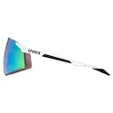 Lunettes de sport Uvex  Pace Perform S Cv White Matt/Mir. Green (S5330518885)