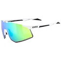 Lunettes de sport Uvex  Pace Perform S Cv White Matt/Mir. Green (S5330518885)
