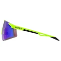 Lunettes de sport Uvex  Pace Perform S Cv Yellow Matt/Mir. Blue (S5330517783)