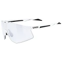 Lunettes de sport Uvex  Pace Perform S V White Matt/Ltm. Silv (S5330508805)