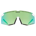 Lunettes de sport Uvex  Pace Stage Cv White Matt/Mir. Green (S5330528885)