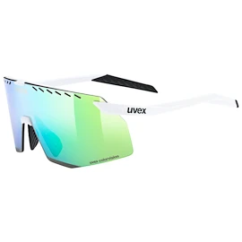 Lunettes de sport Uvex Pace Stage Cv White Matt/Mir. Green (S5330528885)