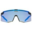 Lunettes de sport Uvex  Pace Stage S Cv Black Matt/Mir.Blue (S5330732288)