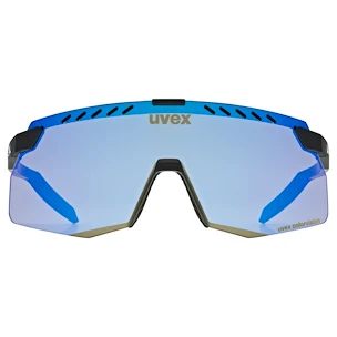 Lunettes de sport Uvex  Pace Stage S Cv Black Matt/Mir.Blue (S5330732288)