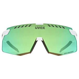 Lunettes de sport Uvex  Pace Stage S Cv White Matt/Mir.Green  (S5330738886)