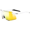 Lunettes de sport Uvex  Pace Stage S Cv White Matt/Mir.Yellow (S5330738882)