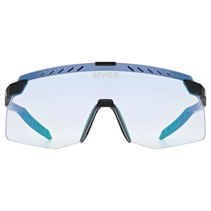 Lunettes de sport Uvex  Pace Stage S V Black Matt/Mir.Blue (S5330842204)