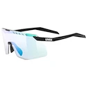 Lunettes de sport Uvex  Pace Stage S V Black Matt/Mir.Green (S5330842207)