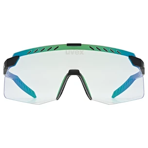 Lunettes de sport Uvex  Pace Stage S V Black Matt/Mir.Green (S5330842207)