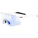 Lunettes de sport Uvex  Pace Stage S V White Matt/Mir.Blue (S5330848804)