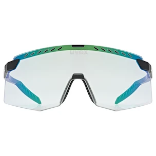 Lunettes de sport Uvex  Pace Stage V Black Matt/Mir.Green (S5330832207)