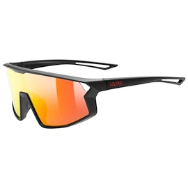 Lunettes de sport Uvex Skyryse Jr. Black Matt/Mir.Red (S5330762216)