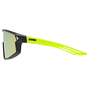 Lunettes de sport Uvex  Skyryse Jr. Black-Yellow Matt/Mir.Yellow (S5330762616)